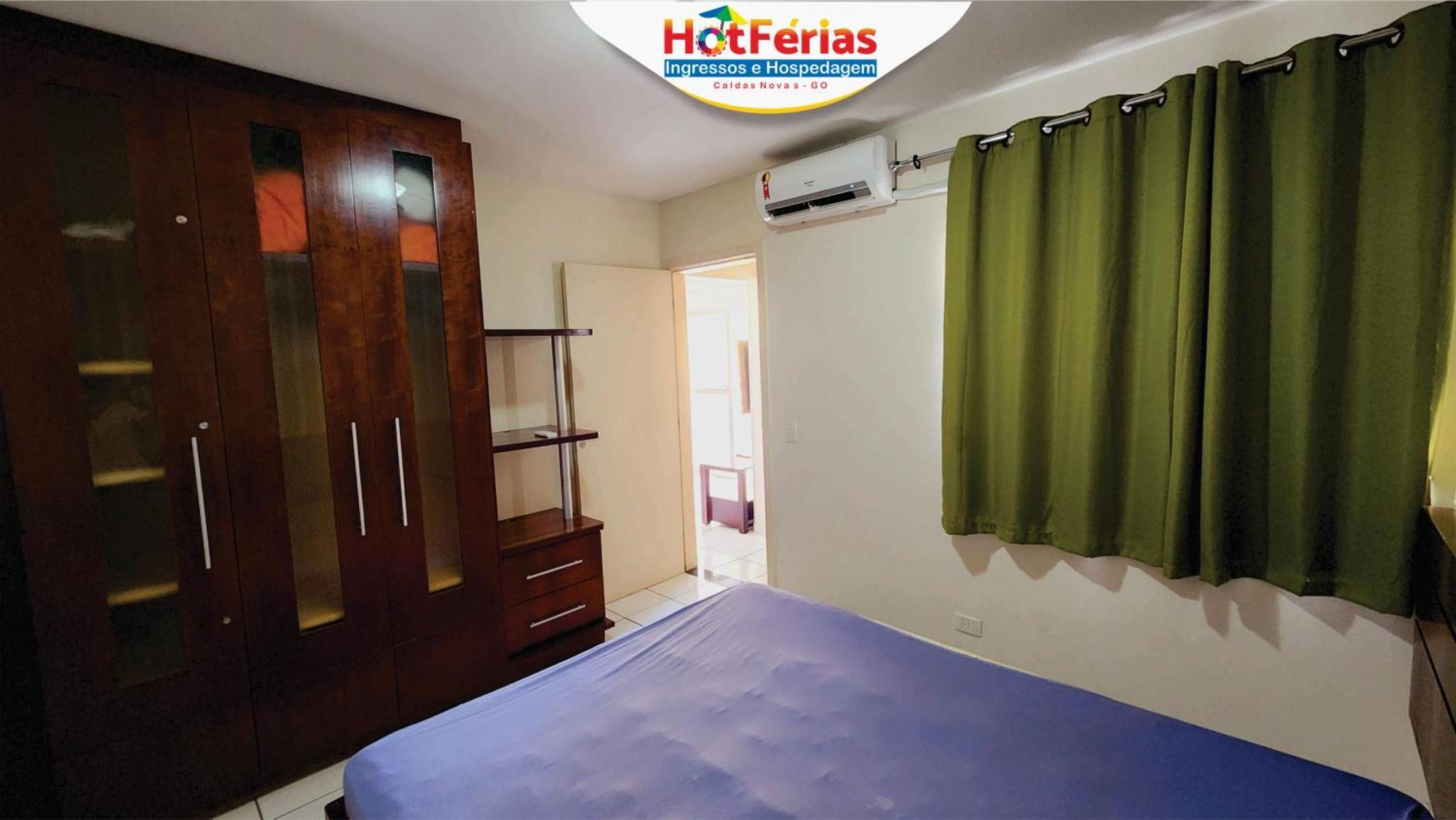 Flat Paradise, Piscinas Termais, Proximo Ao Centro - Hotferias Caldas Novas Exterior foto