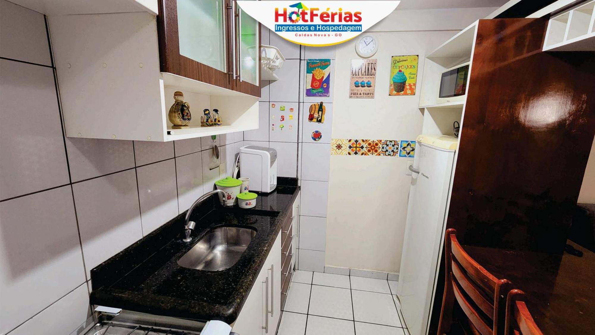 Flat Paradise, Piscinas Termais, Proximo Ao Centro - Hotferias Caldas Novas Exterior foto